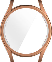 YONO Hoesje geschikt voor Samsung Galaxy Watch 7 - 40mm - Screenprotector - TPU - Rose Gold