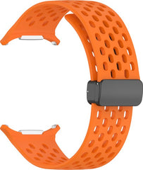 YONO Siliconen Sport Air Bandje geschikt voor Samsung Galaxy Watch Ultra (47mm) - Oranje