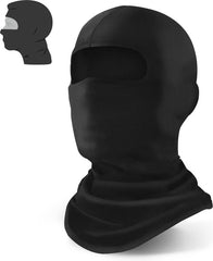 YONO Bivakmuts - Helmmuts - Balaclava voor Winter - Motor - Scooter - Fiets - Ski - Face Mask - Zwart