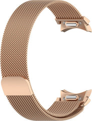 YONO Smartwatch Bandje geschikt voor Samsung Galaxy Watch 7 - 40mm - 44mm - Milanees - Rose Gold