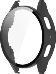 YONO Hoesje geschikt voor Samsung Galaxy Watch 7 - 40mm - Screen Protector Bumper Case - Zwart
