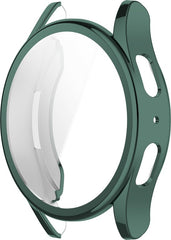 YONO Hoesje geschikt voor Samsung Galaxy Watch 7 - 44mm - Screenprotector - TPU - Groen