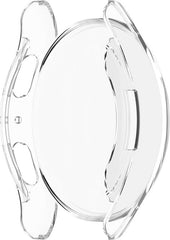 YONO Hoesje geschikt voor Samsung Galaxy Watch 7 - 44mm - Screenprotector - TPU - Transparant