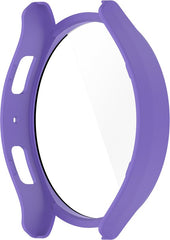 YONO Bumper geschikt voor Samsung Galaxy Watch 6 - 44mm - Screen Protector Hoesje - Full Cover Case - Lichtpaars