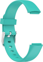 YONO Siliconen Bandje geschikt voor Fitbit Luxe - Turquoise - Large