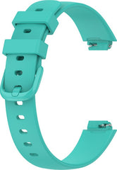 YONO Siliconen Bandje geschikt voor Fitbit Inspire 3 - Turquoise - Small