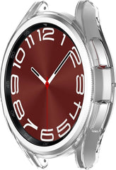 YONO Bumper geschikt voor Samsung Galaxy Watch 6 Classic - 47mm - Hoesje - Case - Transparant