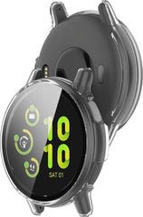YONO Hoesje geschikt voor Garmin Vivoactive 5 - Screenprotector Case - Glas - Transparant