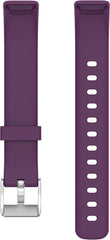 YONO Siliconen Bandje geschikt voor Fitbit Luxe - Paars - Large