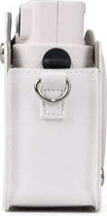 YONO Case geschikt voor Fujifilm Instax Square SQ1 - Hoes met Draagriem - Cameratas - Wit