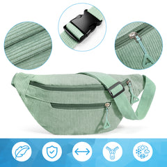 YONO Heuptas Dames - Crossbody Tas - Groen