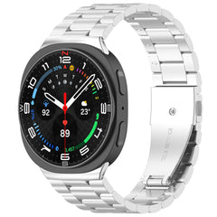 YONO Bandje Samsung Galaxy Watch 8 - 40/44mm - Schakel - RVS - Zilver