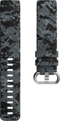 YONO Bandje geschikt voor Fitbit Charge 4/3 – Siliconen – Camouflage – Small