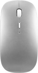 YONO Draadloze Muis met Bluetooth - Oplaadbaar - Geschikt voor Laptop, PC en Mac - Zilver