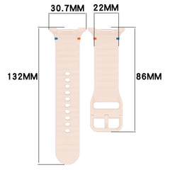 YONO Siliconen Samsung Galaxy Watch 8 Bandje - Roze - M/L