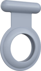 YONO Pin Case geschikt voor Apple AirTag - Hoesje Kind voor Binnenkant Kleding - GPS Tracker Kinderen - Speld Hanger - Siliconen Houder - Grijs