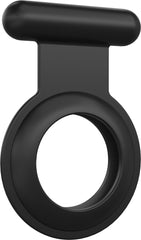 YONO Pin Case geschikt voor Apple AirTag - Hoesje Kind voor Binnenkant Kleding - GPS Tracker Kinderen - Speld Hanger - Siliconen Houder - Zwart