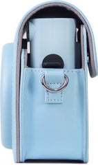 YONO Case geschikt voor Fujifilm Instax Square SQ1 - Hoes met Draagriem - Cameratas - Lichtblauw