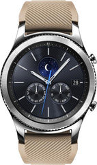 YONO Classic Bandje 22mm - Horlogebandje geschikt voor Samsung Galaxy Watch 46mm / 3 (45mm) / Gear s3 - Polar Vantage M2 / Grit X - Garmin Vivoactive 4 / Venu 2 - Huawei Watch GT 3 (pro) / 2 - Amazfit GTR - Beige