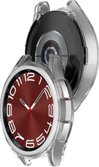 YONO Bumper geschikt voor Samsung Galaxy Watch 6 Classic - 43mm - Hoesje - Case - Transparant