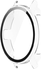 YONO Case geschikt voor Garmin Venu 2 Plus - Screen Protector Hoesje - Full Cover Bumper - Transparant