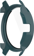 YONO Case geschikt voor Garmin Venu 2 Plus - Screen Protector Hoesje - Full Cover Bumper - Donkergroen