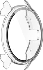 YONO Case geschikt voor Garmin Venu 2 Plus - Screen Protector Hoesje - Full Cover Bumper - Transparant