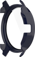 YONO Case geschikt voor Garmin Venu 2 Plus - Screen Protector Hoesje - Full Cover Bumper - Donkerblauw