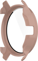 YONO Case geschikt voor Garmin Venu 2 Plus - Screen Protector Hoesje - Full Cover Bumper - Lichtroze