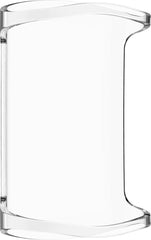 YONO Full Cover Bumper geschikt voor Fitbit Charge 5 / 6 - Siliconen Case Screen Protector Hoesje - Transparant