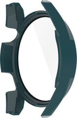 YONO Case geschikt voor Huawei Watch GT 3 - 42mm - Screen Protector Hoesje - Full Cover Bumper - Donkergroen