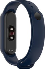 YONO Siliconen Bandje geschikt voor Xiaomi Mi Band 5 / 6 – Donkerblauw