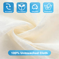 YONO Kaasdoek Neteldoek 50x50cm - 2 Stuks