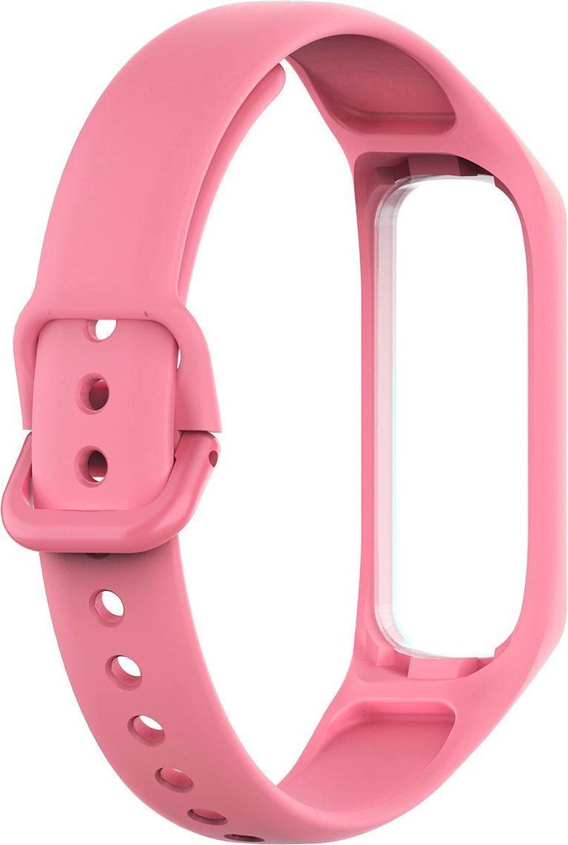 YONO Bandje geschikt voor Galaxy Fit 2 - Siliconen – Roze