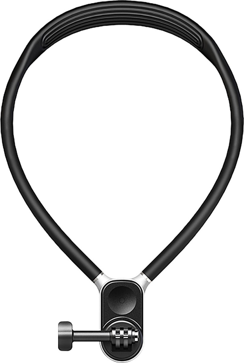 YONO Nekhouder geschikt voor GoPro met Telefoonclip - Actie Camera en Smartphone Houder - Accessoires Mounts - Zwart