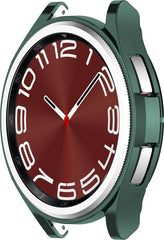 YONO Bumper geschikt voor Samsung Galaxy Watch 6 Classic - 43mm - Hoesje - Case - Donkergroen