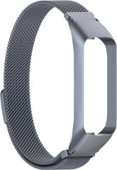 YONO Bandje geschikt voor Galaxy Fit 2 – Milanees – Grijs