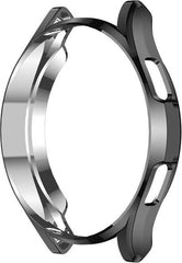 YONO Bumper geschikt voor Samsung Galaxy Watch 4 46mm - Siliconen Case Hoesje - Zwart