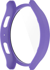 YONO Bumper geschikt voor Samsung Galaxy Watch 6 - 40mm - Screen Protector Hoesje - Full Cover Case - Lichtpaars