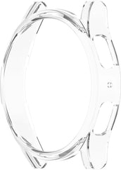 YONO Bumper geschikt voor Galaxy Watch 5 (40 mm) - Hoesje - Full Cover Case - Transparant