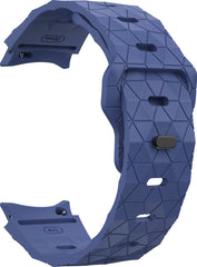 YONO Hexagon Bandje 20mm - Horlogebandje geschikt voor Samsung Galaxy Watch 7/6/5/4 (40/43/44/47mm Classic & Pro) - Donkerblauw