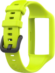 YONO Siliconen Bandje geschikt voor Huawei Band 6 - Groen