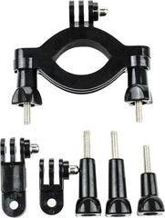 YONO Roll Bar Mount geschikt voor GoPro Action Camera - Buisklem voor Fiets / Mountainbike / Motor - Zwart