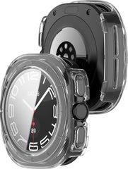 YONO Hoesje geschikt voor Samsung Galaxy Watch Ultra - 47mm - Screen Protector Bumper Case - Transparant