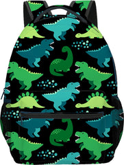 YONO Kinder Rugzak Dino - Rugtas voor Jongens en Meisjes - Kleuter - Peuter - Schooltas Basisschool - 7.5 L - Dinosaurus Groen
