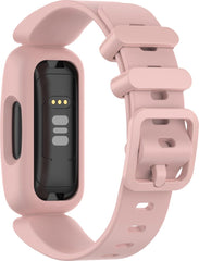 YONO Siliconen Bandje geschikt voor Fitbit Ace 3 Kids - Inspire 2 - Roze