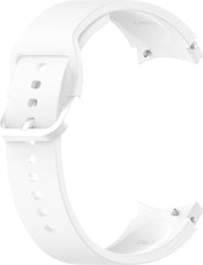 YONO Bandje geschikt voor Samsung Galaxy Watch 6 / 5 / Pro / 4 - Perfect Fit - Wit