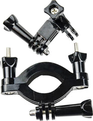 YONO Roll Bar Mount geschikt voor GoPro Action Camera - Buisklem voor Fiets / Mountainbike / Motor - Zwart