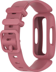 YONO Siliconen Bandje geschikt voor Fitbit Ace 3 Kids - Inspire 2 - Rood