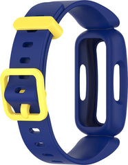 YONO Siliconen Bandje geschikt voor Fitbit Ace 3 Kids - Inspire 2 - Blauw